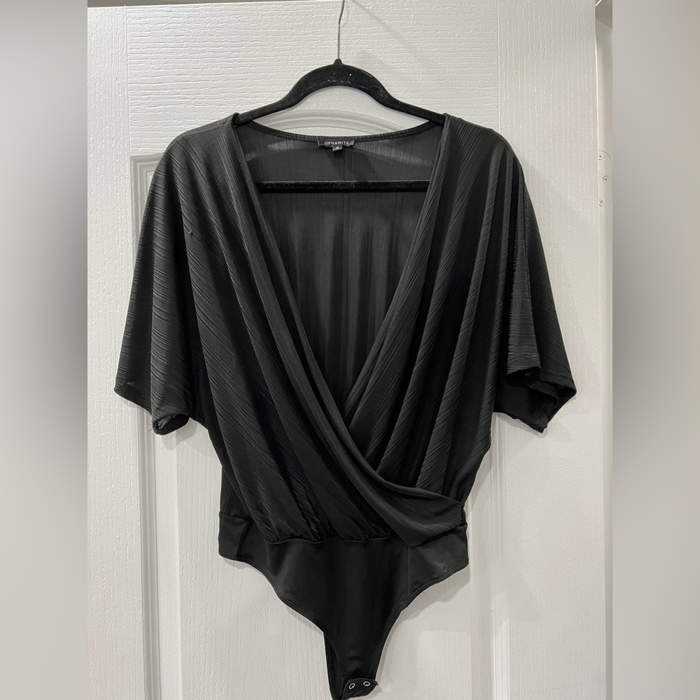 Black Bodysuit Blouse
